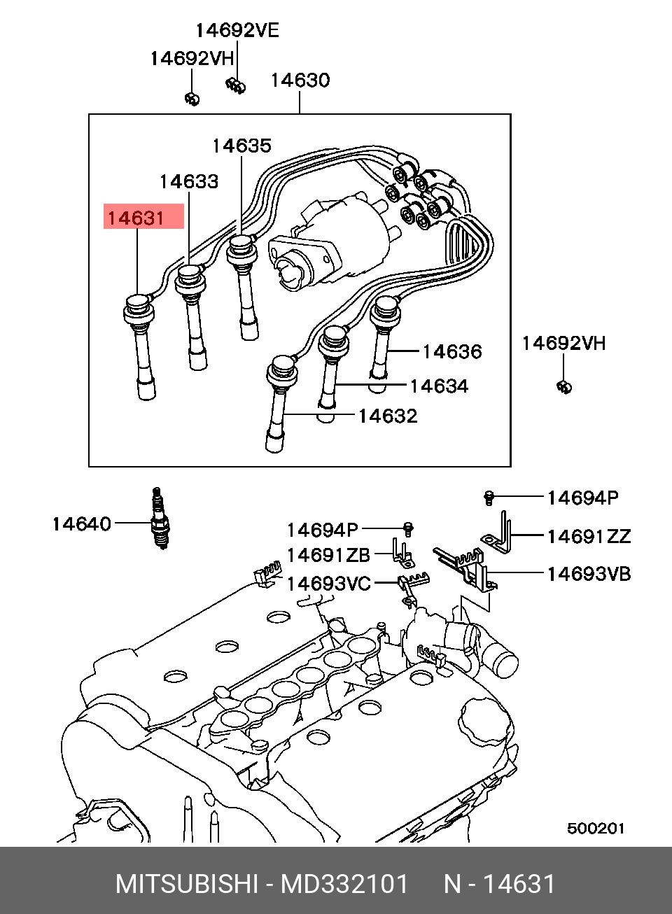MD332101 MITSUBISHI -