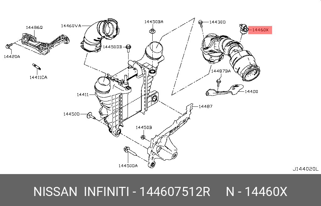 144607512R NISSAN Деталь