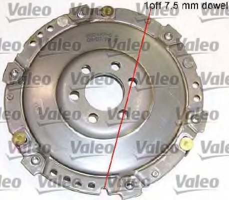 801439 VALEO Комплект сцепления