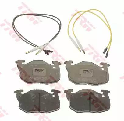 GDB1033 TRW Колодки тормозные дисковые