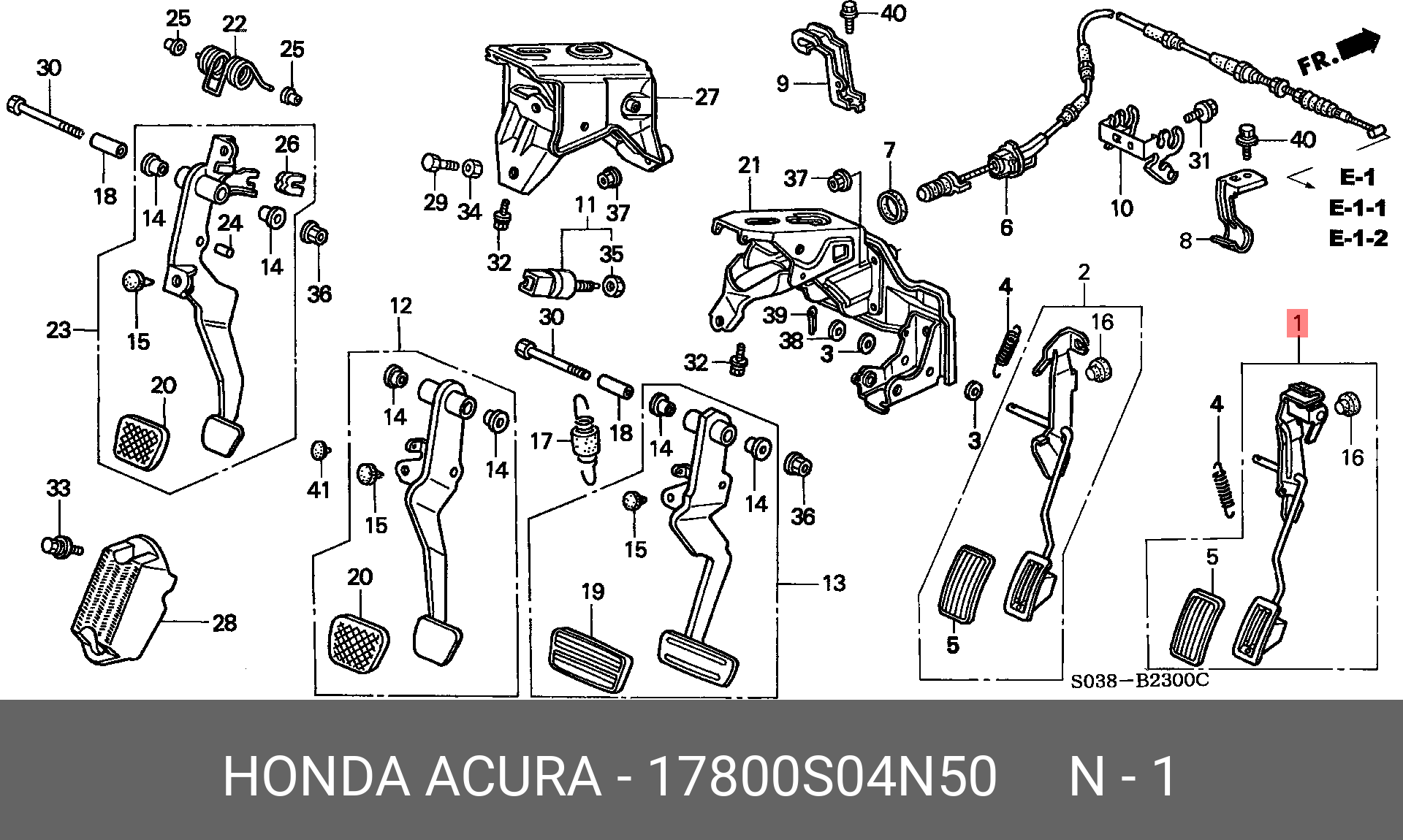 17800S04N50 HONDA -