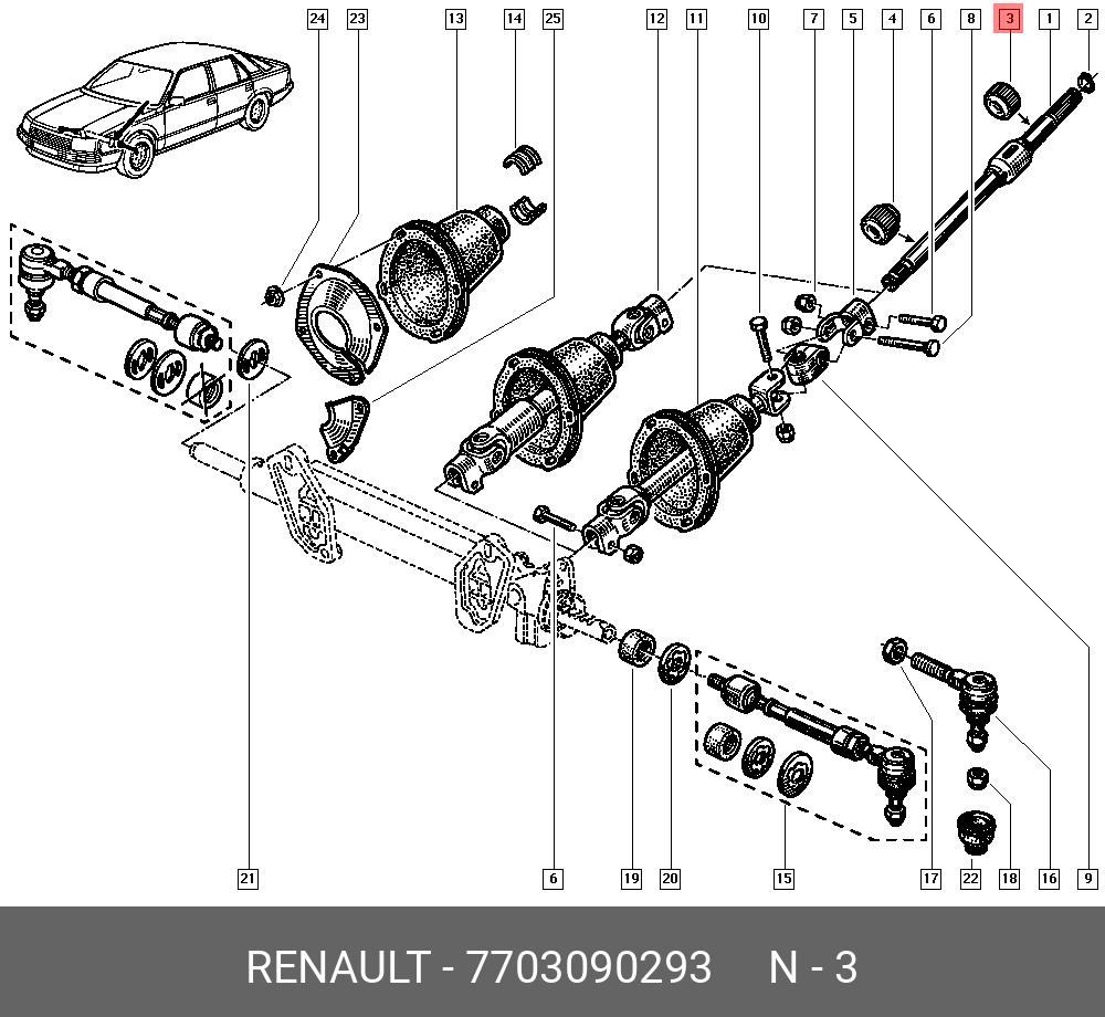 7703090293 RENAULT 