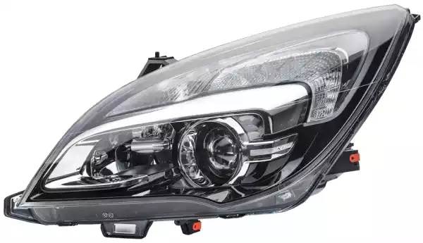 1ES354830031 HELLA Фара основная, лев, H7 OPEL MERIVA B