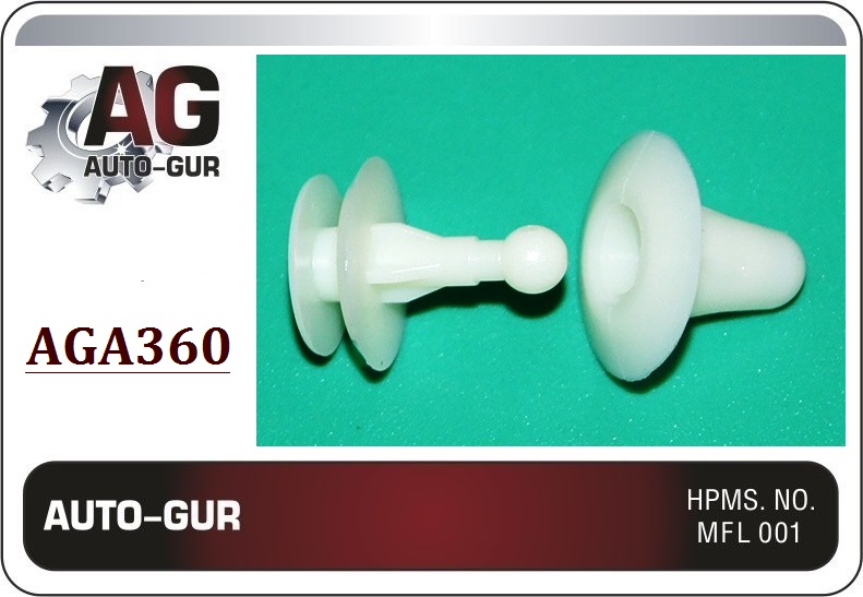 AGA360 AUTO-GUR КЛИПСА КРЕПЕЖНАЯ Toyota 6777112010