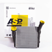 AL20107 ASP Радиатор интеркулера для а/м VW Touareg 02-, Touareg II 10- правый паяный