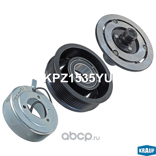 KPZ1535YU KRAUF Шкив компрессора кондиционера в сборе