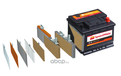 SMEB621 SPEEDMATE Батарея аккумуляторная 62А/ч 540А прямая полярн. стандартные (Европа) клеммы