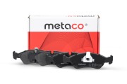 3000091 METACO Колодки тормозные передние к-кт