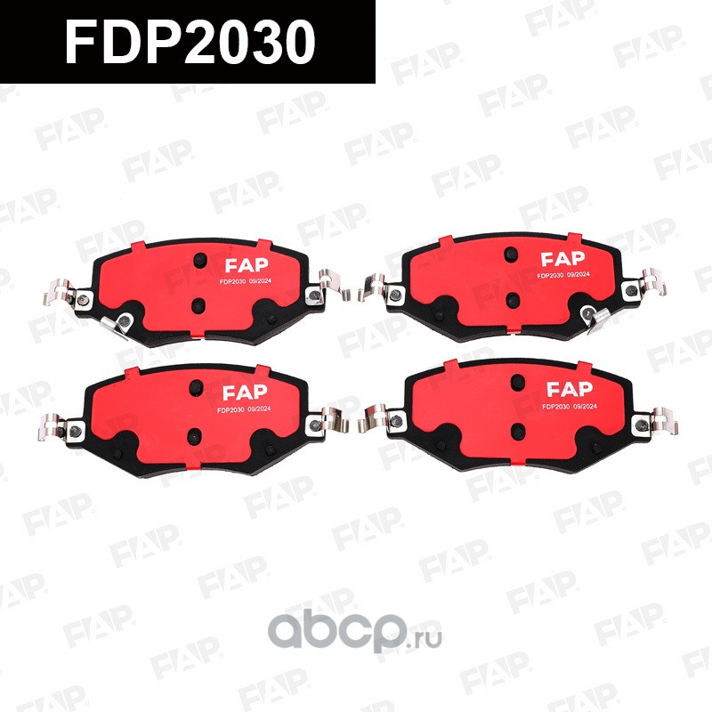 FDP2030 FAP Колодки тормозные передние