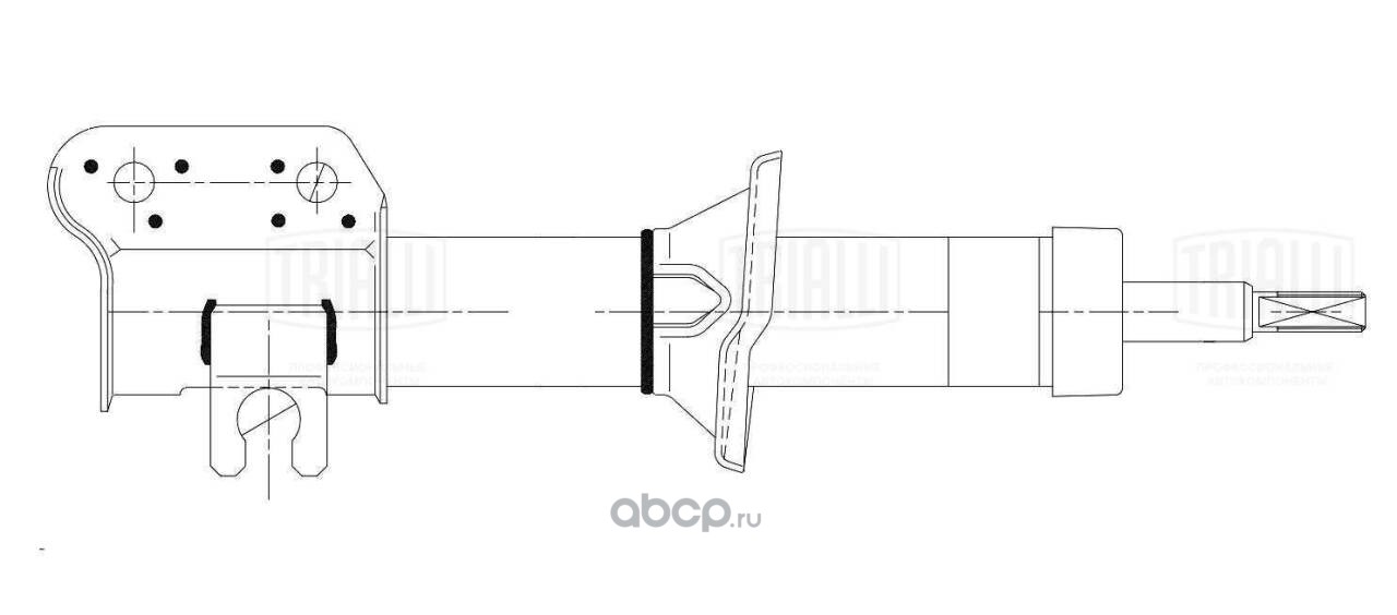 AH05172 TRIALLI Амортизатор