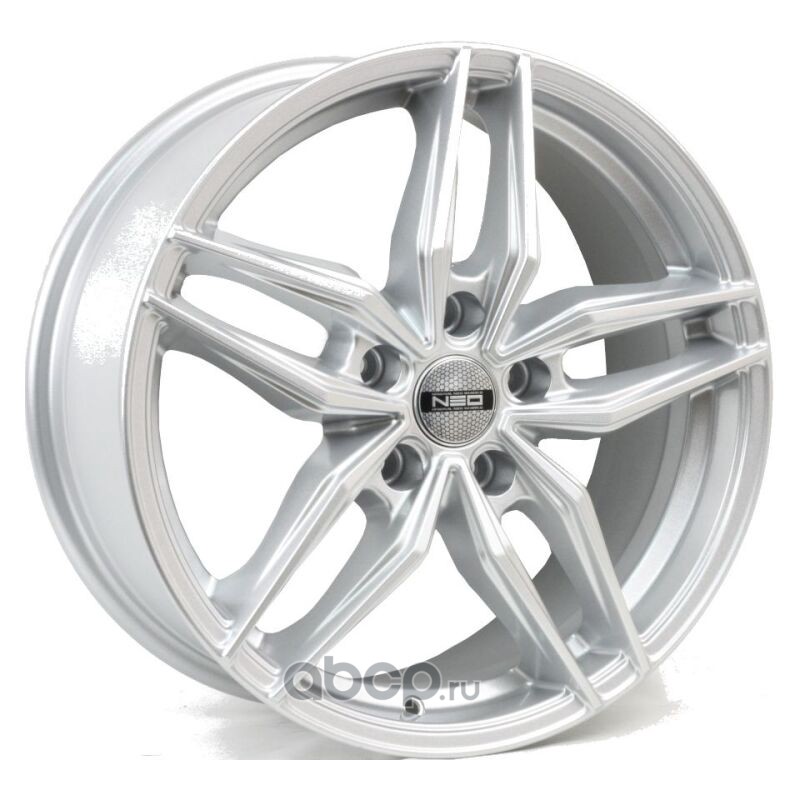 N78275176015X114345S NEO 7.5x17 5/114.3 ET45 DIA60.10 Silver
