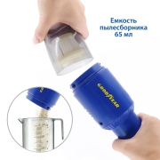 GY000193 GOODYEAR Пылесос автомобильный Goodyear GY-VC-03 беспроводной, 2 насадки, запасной фильтр