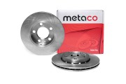3050181 METACO Диск тормозной передний вентилируемый