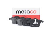 3010085 METACO Колодки тормозные задние дисковые к-кт