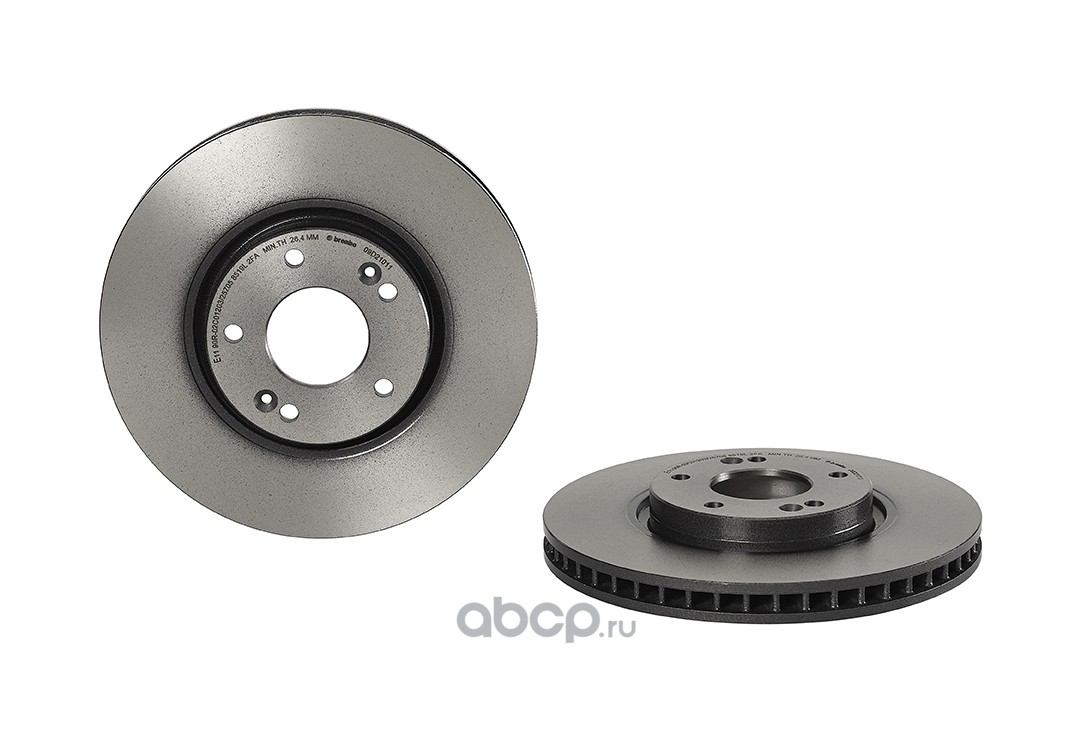 09D21011 BREMBO Тормозной диск