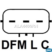 ALA4400RN KRAUF Генератор c обгонным шкивом