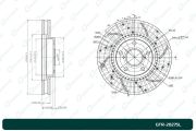 GFR20275L GBRAKE Диск тормозной перфорированный правый