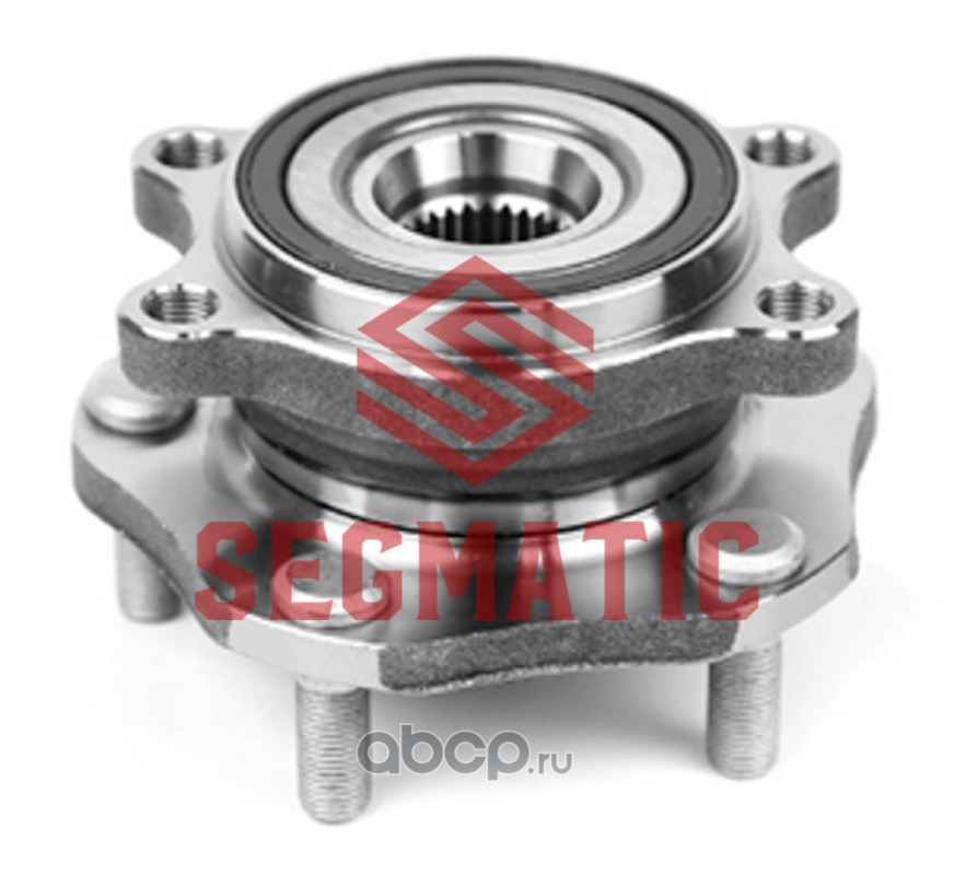 SGWH30204054 SEGMATIC Ступица колеса в сборе перед; (с ABS) NISSAN X-TRAIL 2014-, X-Trail T32, NISSAN Qashqai II J11E 2013-;