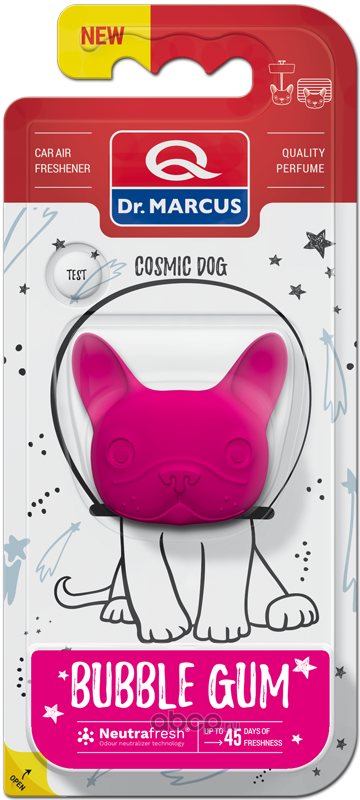 30940 DR. MARCUS Ароматизатор  Dr.Marcus Cosmic Dog (Bubble Gum)