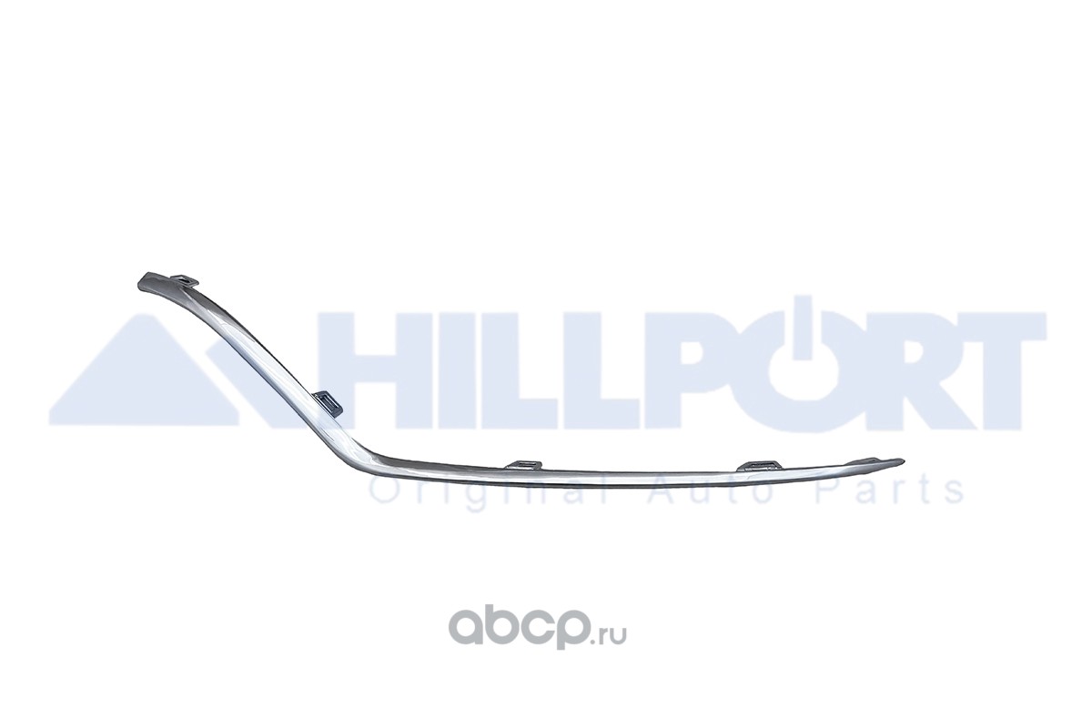 18MH09349 HILLPORT Молдинг хром бампера левый