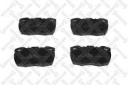 277010BSX STELLOX 277 010B-SX колодки дисковые передние! с антискрип. пл.\ Land Rover Defender 90-130 2.5-3.9/2.5D 92>