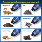 GY000193 GOODYEAR Пылесос автомобильный Goodyear GY-VC-03 беспроводной, 2 насадки, запасной фильтр