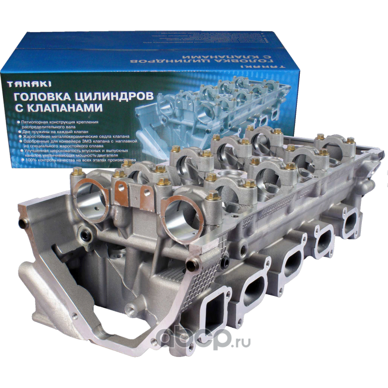 TKG100300761 TANAKI Головка блока ЗМЗ 406,405,409 дв.АИ-92 в сборе ТАНАКИ КЕНО