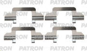 PSRK1209 PATRON Комплект монтажный тормозных колодок