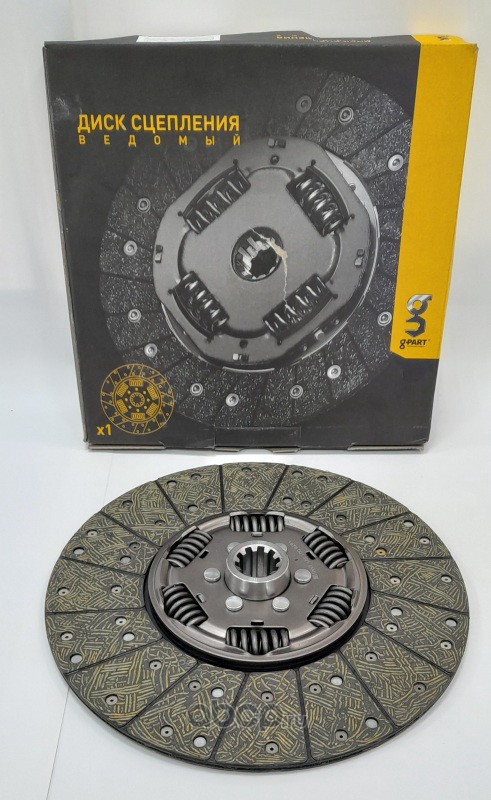 1878001501 G-PART Диск сцепления ведомый ГАЗон NEXT,Валдай дв. ISF 3.8L