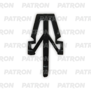 P373091T PATRON Клипса пластмассовая