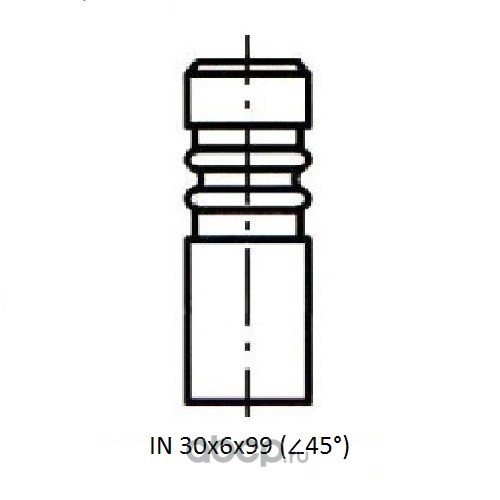 Z17423R ZIKMAR Клапан ДВС