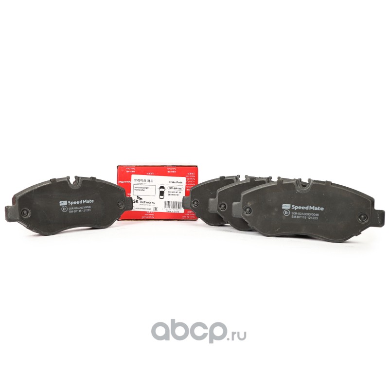 SMBP115 SPEEDMATE Колодки тормозные MB EQV VW Crafter
