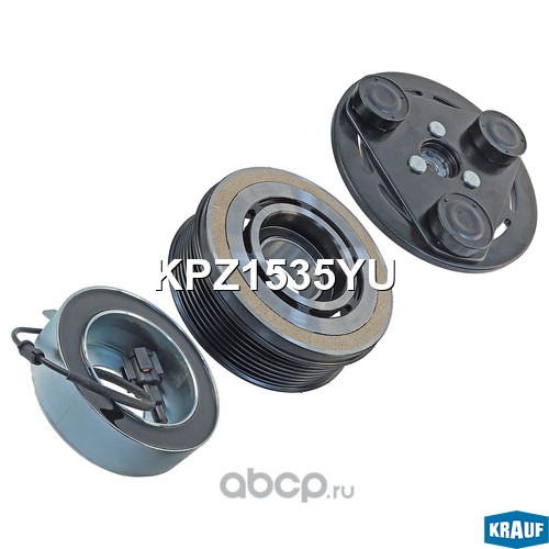KPZ1535YU KRAUF Шкив компрессора кондиционера в сборе