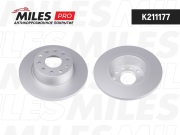 K211177 MILES Диск тормозной