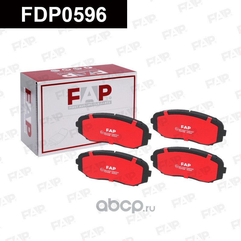 FDP0596 FAP Колодки тормозные передние