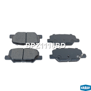 BPZ1118BD KRAUF Колодки тормозные дисковые