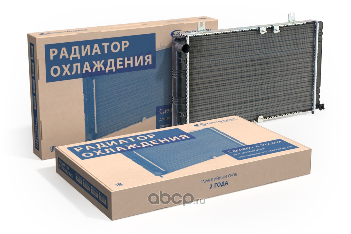 AS008568 AVTOSTANDART Радиатор охлаждения