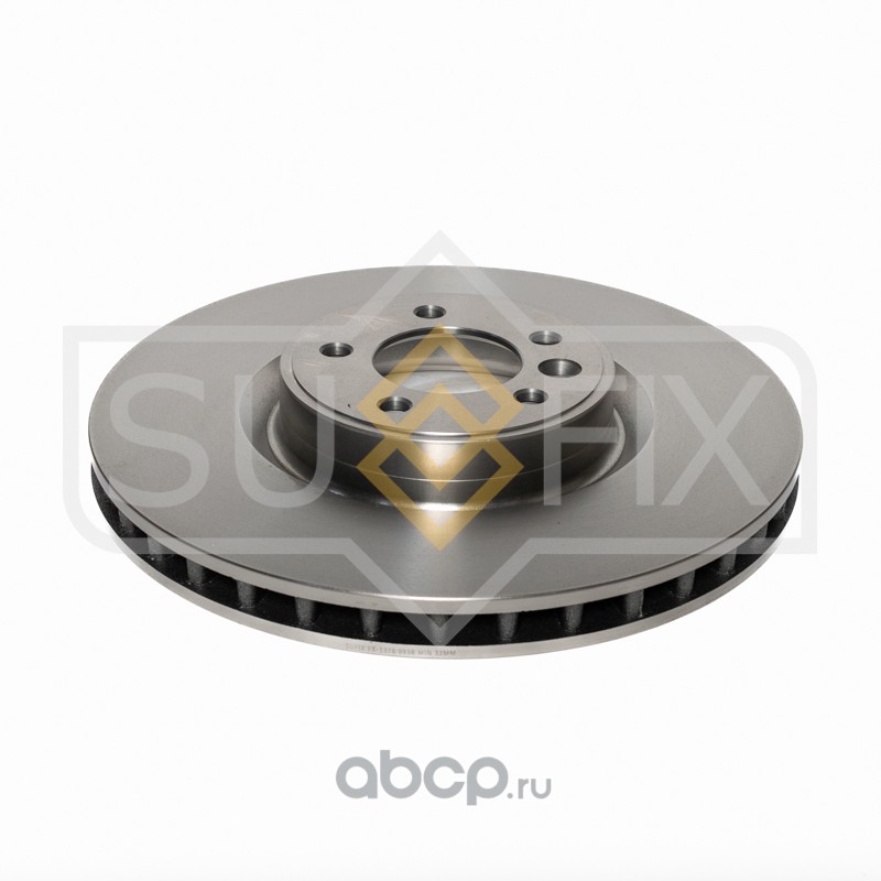 FX1378 SUFIX Диск тормозной вентилируемый передний (380x34)