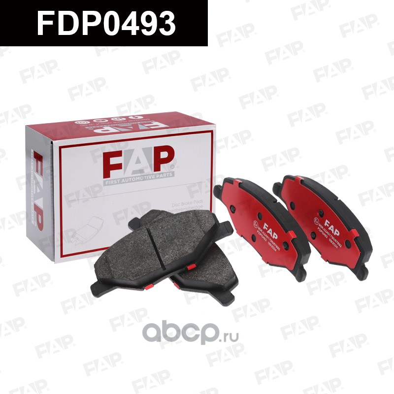 FDP0493 FAP Колодки тормозные передние