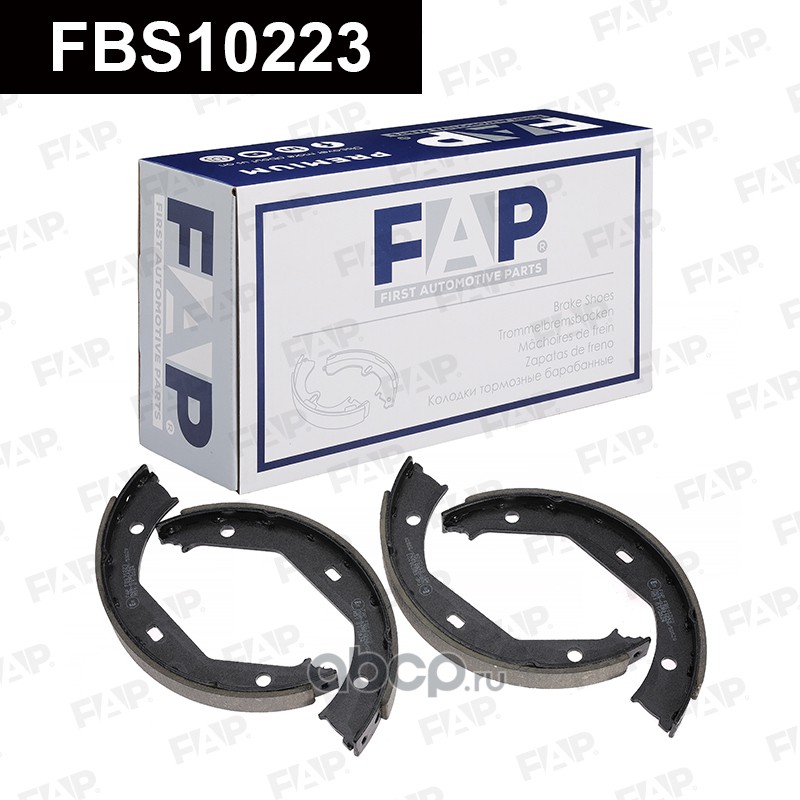 FBS10223 FAP Колодки барабанные задние