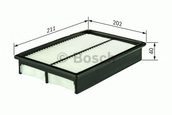 1457433963 BOSCH Воздушный фильтр