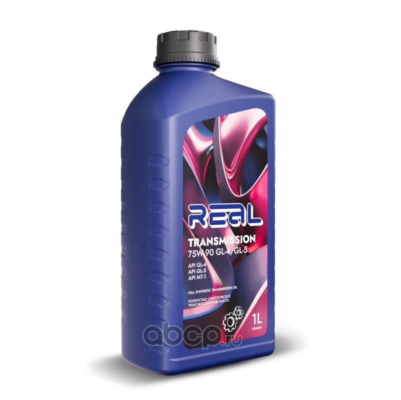 T2060001 REAL Масло дифференциал синтетика 75W90 GL-4/GL-5 1 л.