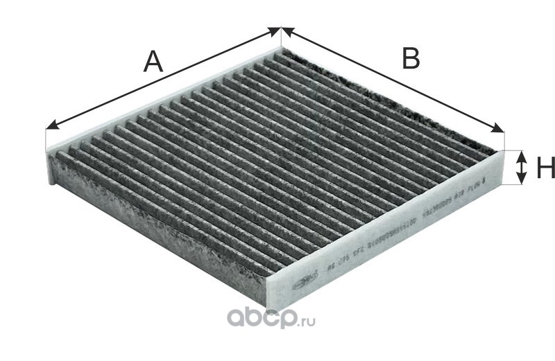 AG975CFC GOODWILL Фильтр салона угольный