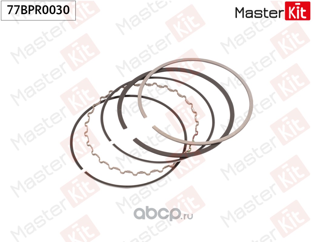 77BPR0030 MASTERKIT Кольца поршневые