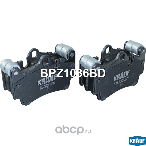 BPZ1036BD KRAUF Колодки тормозные дисковые