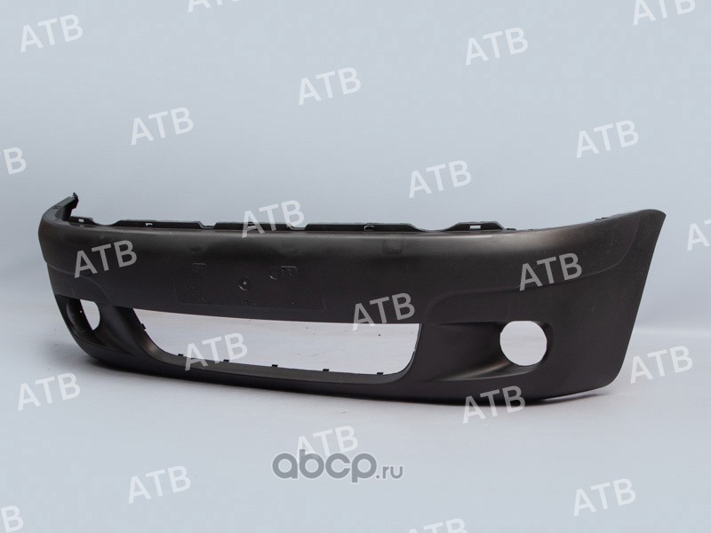 1ADM101NF ATB бампер Daewoo Matiz 1 2000-2015 передний шагрень под ПТФ