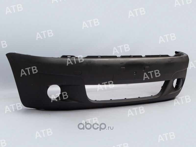 1ADM101NF ATB бампер Daewoo Matiz 1 2000-2015 передний шагрень под ПТФ