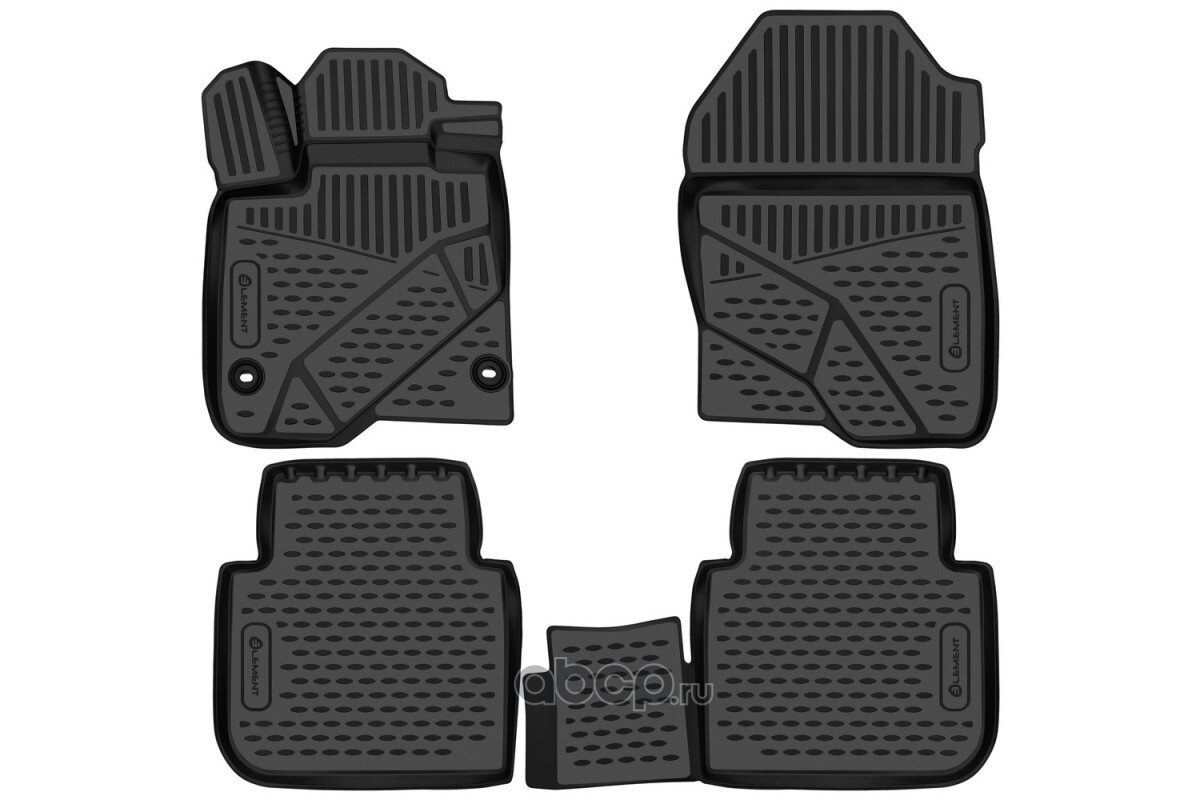 ELEMENT3DAN0591210K AUTOFAMILY Коврики 3D в салон подходят для HONDA CR-V (VI) 2022- Внед 4шт. (полиуретан) / Хонда ЦРВ