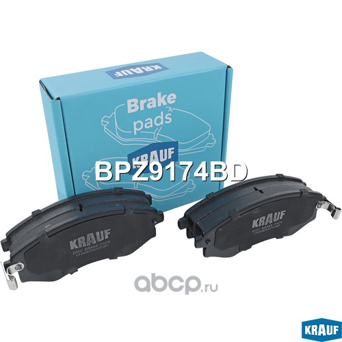 BPZ9174BD KRAUF Колодки тормозные дисковые