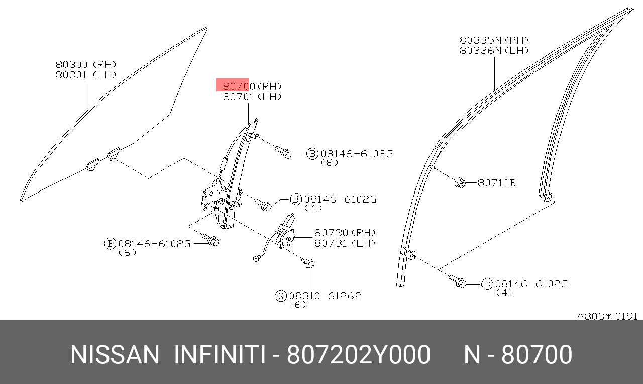 807202Y000 NISSAN 